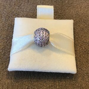 Pandora pave lights pink cz